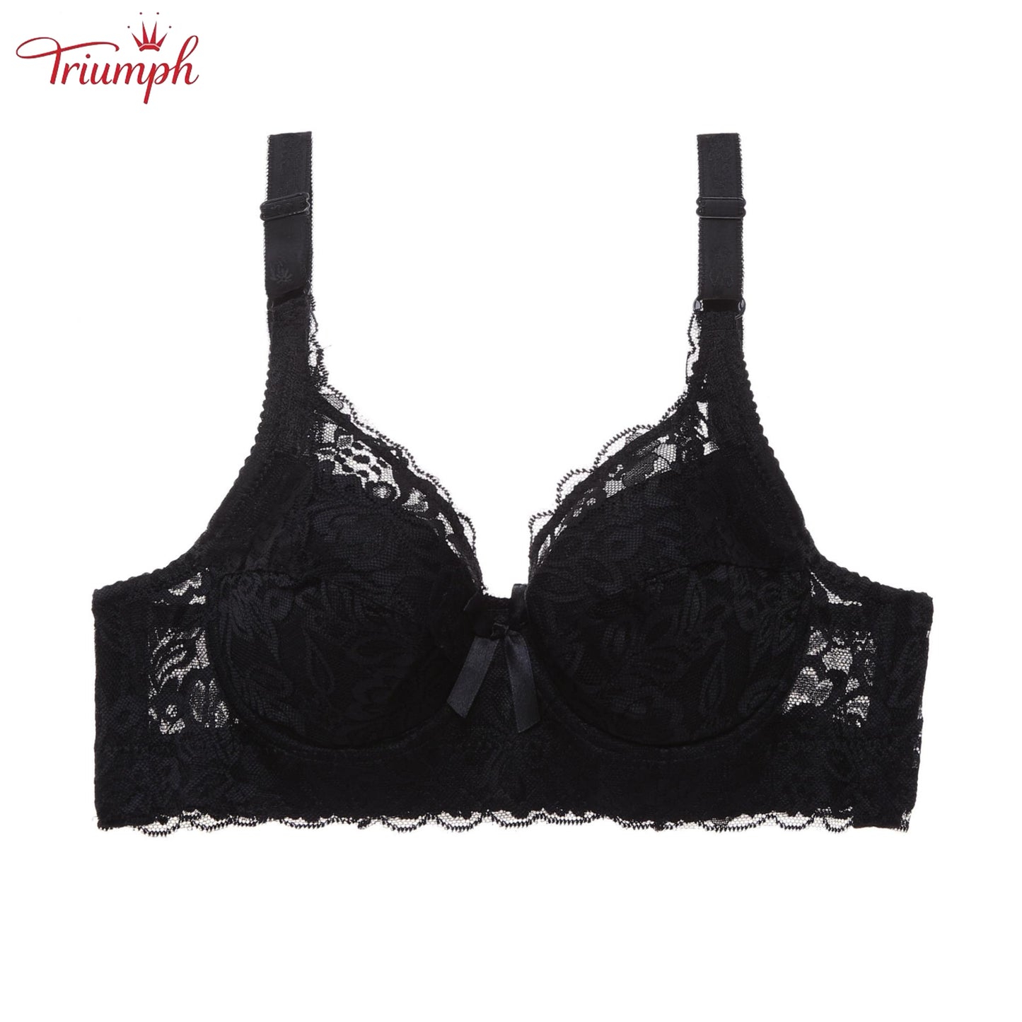 Triumph - Darmowa Wysyłka,3-Pak Koronkowego Biustonosza Push-Up,Lekkie i Oddychające
