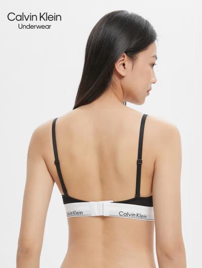 “Calvin Klein” Seksowny komplet bielizny, miękki bawełniany biustonosz i majtki, odpowiedni dla dużych i małych piersi, odpowiedni na każdą porę roku