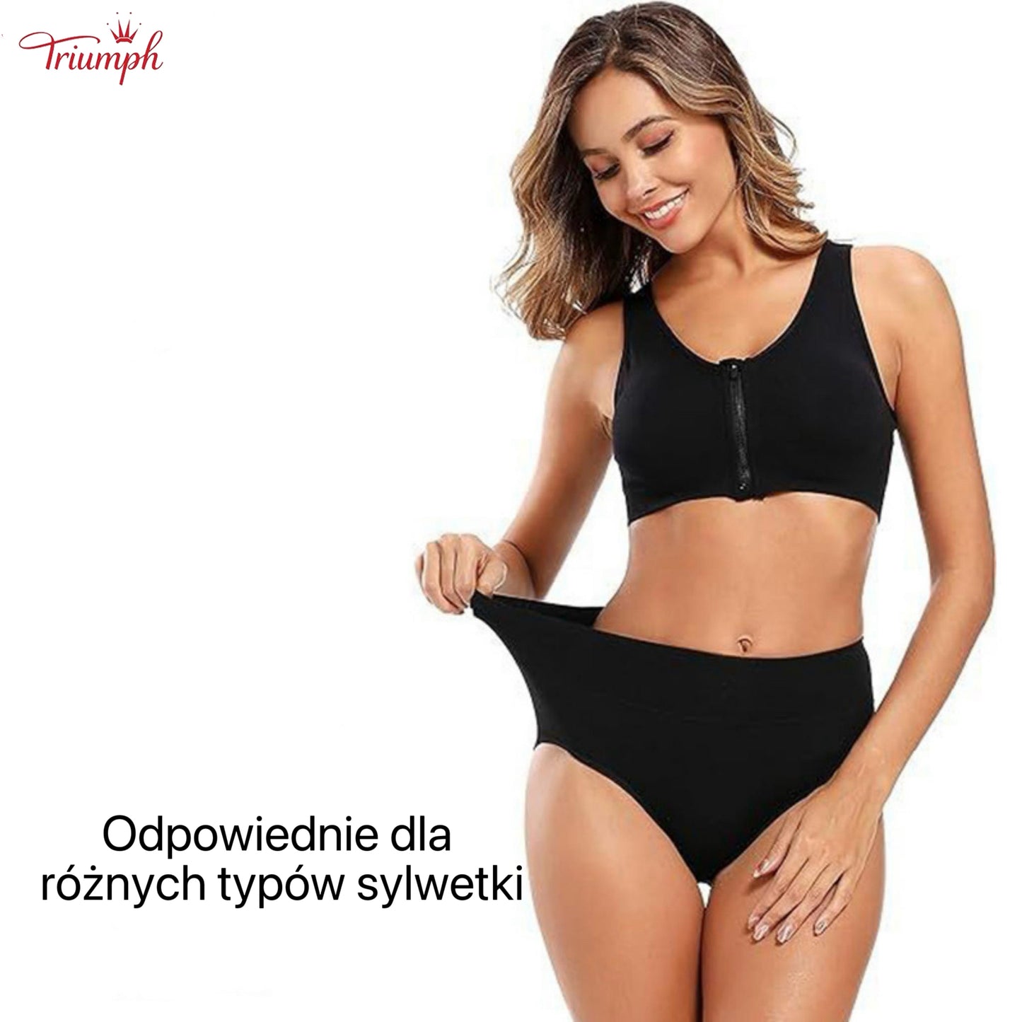 Triumph - Zestaw 4 Majtek Bawełnianych Wysokiej Jakości, Bezpłatna Wysyłka, Napnij Brzuch, Lifting Pośladków