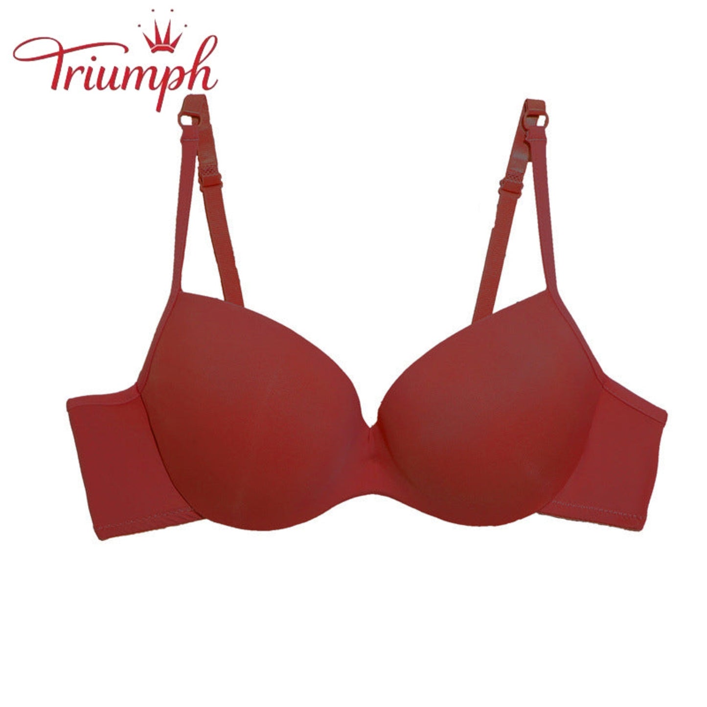 Triumph Damski Biustonosz z Gąbką, Bezpłatna Wysyłka, 3-Pakowy Biustonosz Push-Up, Oddychający, Lekki