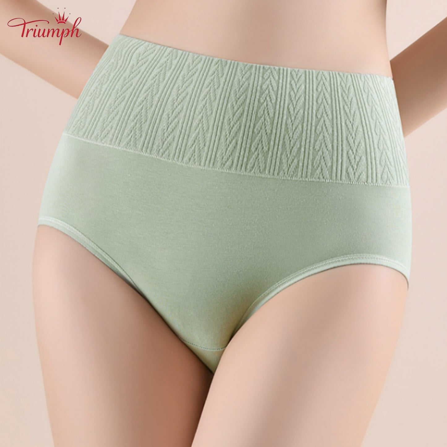 Triumph - 4 Sztuki Bawełnianych Majtek, Modelujących Brzuch, Podnoszących Pośladki, Darmowa dostawa