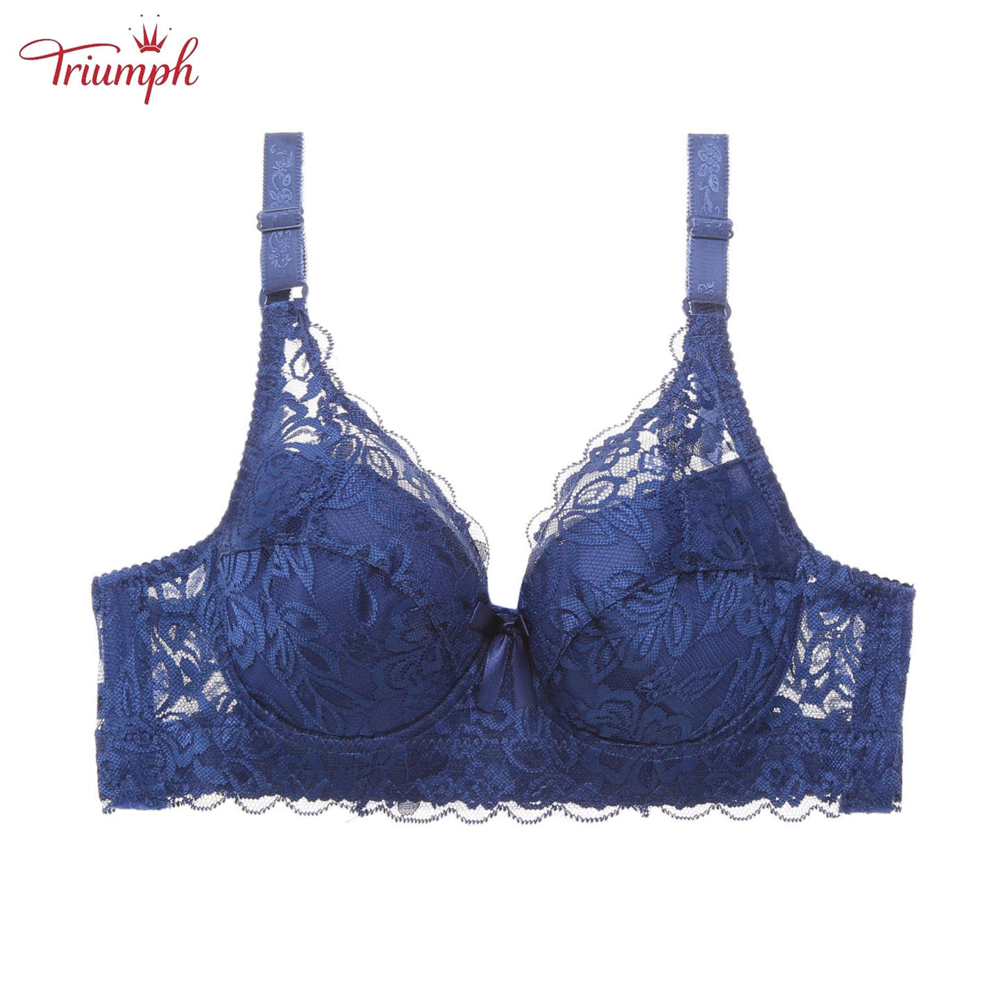 Triumph - Darmowa Wysyłka，3-Pak Koronkowego Biustonosza Push-Up，Lekkie i Oddychające