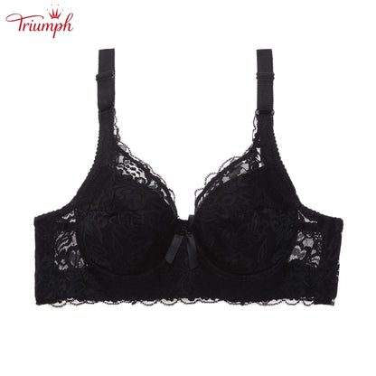 Triumph - Darmowa Wysyłka，3-Pak Koronkowego Biustonosza Push-Up，Lekkie i Oddychające