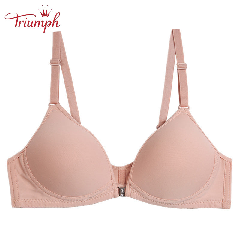 Triumph-Biustonosz 3-Pak, Bezpłatna Wysyłka, Biustonosz Zapinany z Przodu, Bez Fiszbin, Seksowny, Wygodny, Bez Rozejmu, Push Up