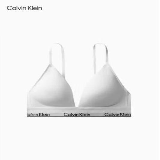 “Calvin Klein” Seksowny komplet bielizny, miękki bawełniany biustonosz i majtki, odpowiedni dla dużych i małych piersi, odpowiedni na każdą porę roku