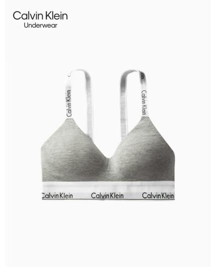 “Calvin Klein” Seksowny komplet bielizny, miękki bawełniany biustonosz i majtki, odpowiedni dla dużych i małych piersi, odpowiedni na każdą porę roku
