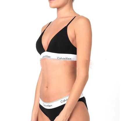 “Calvin Klein” Seksowny komplet bielizny, miękki bawełniany biustonosz i majtki, odpowiedni dla dużych i małych piersi, odpowiedni na każdą porę roku