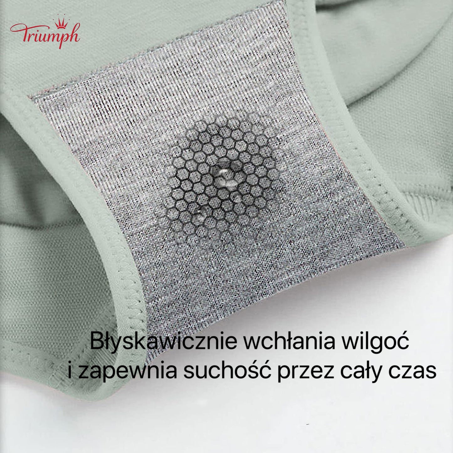 Triumph 5-Pak-Bezpłatna Wysyłka-Damska Bielizna Termoaktywna Wyszczuplająca Brzuch Bielizna Modelująca Sredni Wysoki Stan Bardzo Obcisła Seksowna Bielizna Grafenowa