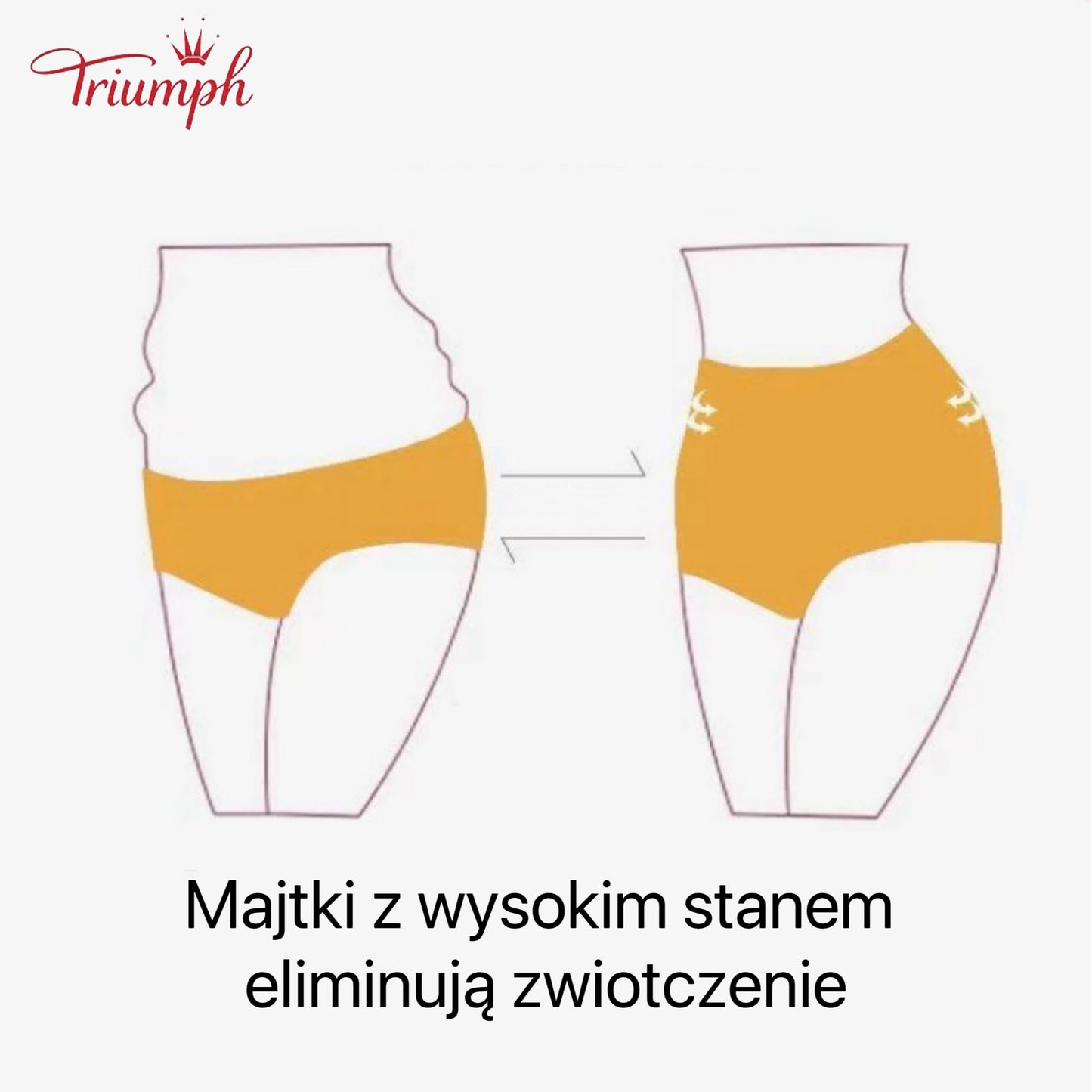 Triumph - Darmowa Wysyłka，4 Pary Wygodnych, Oddychających fig z Wysokim Stanem，Koronkowe Obramowanie