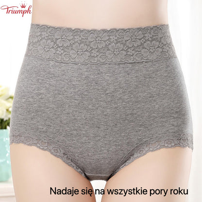 Triumph - Majtki Koronkowe w Zestawie 4 Sztuki，Darmowa Wysyłka，Nadaje Się do 40-90 KG