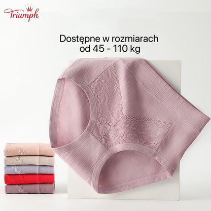 Triumph - 4 Pary Bawełnianych Majtek, Darmowa Wysyłka, Majtki w Paski, Miękkie
