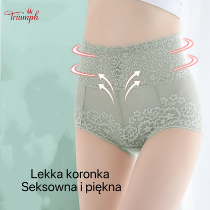 Triumph - 4-Pak Seksownych Koronkowych Majtek, Popularna Koronka, Wysoka Jakość, Darmowa wysyłka, Odpowiednie Dla Osób o Wadze 40–120 kg