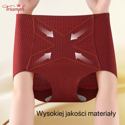 Triumph - 4 Sztuki Bawełnianych Majtek, Modelujących Brzuch, Podnoszących Pośladki, Darmowa dostawa