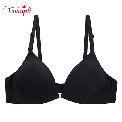 Triumph-Biustonosz 3-Pak, Bezpłatna Wysyłka, Biustonosz Zapinany z Przodu, Bez Fiszbin, Seksowny, Wygodny, Bez Rozejmu, Push Up