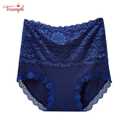 Triumph - Darmowa Wysyłka. 4 Sztuki Wysokiej Jakości Koronkowych Majtek. Wygodne i Miękkie