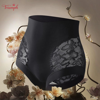 Triumph - Darmowa wysyłka. Zestaw 4 Sztuk. Wysokiej Jakości Koronkowe Majtki z Wysokim Stanem