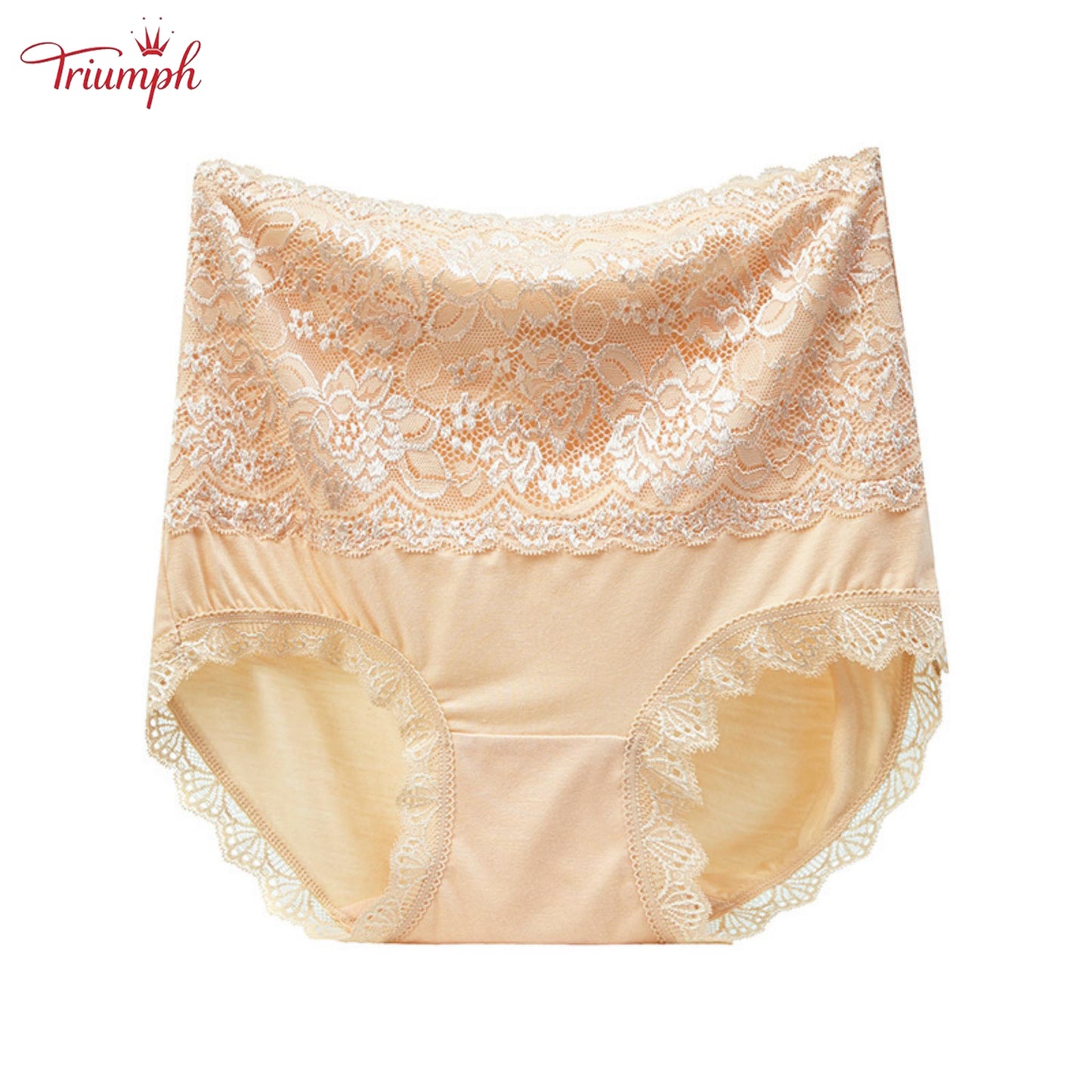 Triumph - Darmowa Wysyłka. 4 Sztuki Wysokiej Jakości Koronkowych Majtek. Wygodne i Miękkie