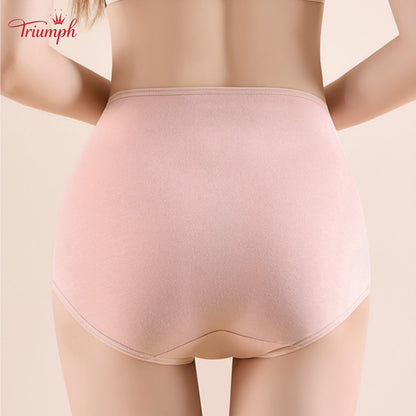 Triumph - 4 Sztuki Bawełnianych Majtek, Modelujących Brzuch, Podnoszących Pośladki, Darmowa dostawa