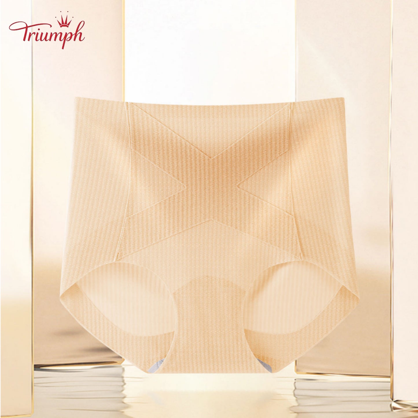 Triumph - 4 Sztuki Bawełnianych Majtek, Modelujących Brzuch, Podnoszących Pośladki, Darmowa dostawa